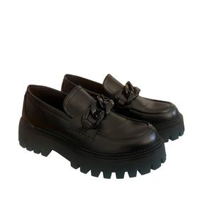 NEW STUNNING STEVE MADDEN PLATFORM LOAFERS SIZE 9